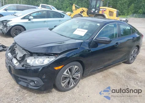 2017 Honda Civic Ex-T from USA, damaged, VIN 2HGFC1F31HH646214